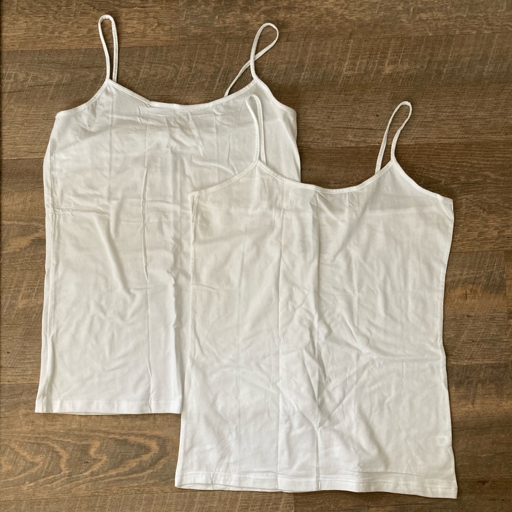 NO Boundaries | NWOT! White XL Spaghetti Strap Camisole Tank Top Bundle Set